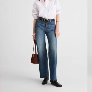 Madewell The Perfect Wide Leg Jean Size 24 Concho Wash